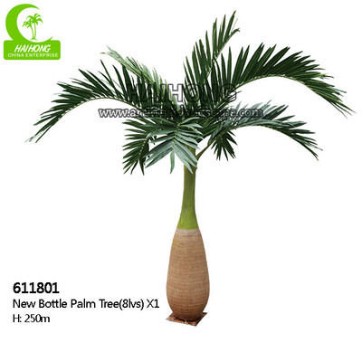 High Simulation H250cm Artificial Bottle Palm Tree Good Looking