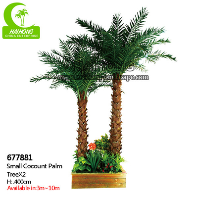 Luxury 400cm Artificial Tropical Tree For Garden Landscaping
