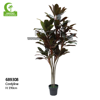 Bonsai Stunning Cordyline Artificial Potted Floor Plants 190cm Height