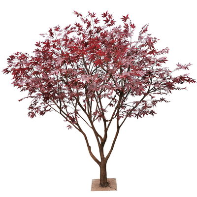 All Season Simulated Anti UV Artificial Maple Tree Indoor Ornament