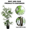 40ft Artificial Potted Floor Plants Fern Tree For Indoor Home Decoration