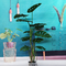 Potted Indoor Plastic Artificial Monstera Plant For Dining Room Decoration