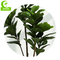 Artificial Ficus Pandurata Hance Green Bonsai Decorative Artificial Green Plants Factory Cheap