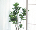 ODM 200cm Height Artificial Potted Floor Plants Fiddle Ficus