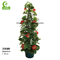Lifelike Stunning 85cm Tall Artificial Potted Flower Geranium Outdoor Decorative