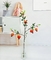 Table Decor 70cm Height Artificial Fruit Tree Persimmon Long Single Branch