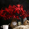 Artificial Landscape Maple Leaf Tree Countertop Ornaments Decorative Vase Flower