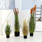ODM Lifelike Interior Fabric Artificial Potted Floor Plants Fake Factory Onion Grass