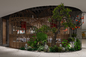 High Simulation Landscape Plastic Pine Tree 150cm Restaurant Ornaments
