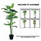 210cm Height Artificial Landscape Trees Green Princess For Store Decoration