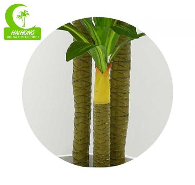 Anti UV 1.7m Synthetic Plants For Indoors , Tall Artificial Grass Easy