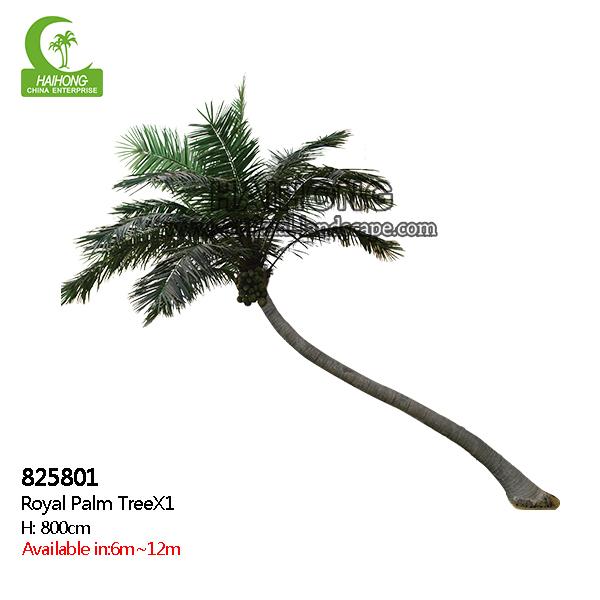 All season 400cm Height Artificial Tropical Tree , Large Artificial