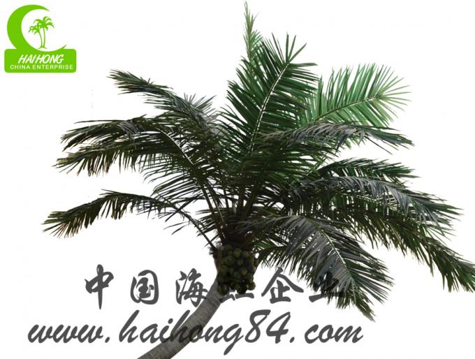 All season 400cm Height Artificial Tropical Tree , Large Artificial