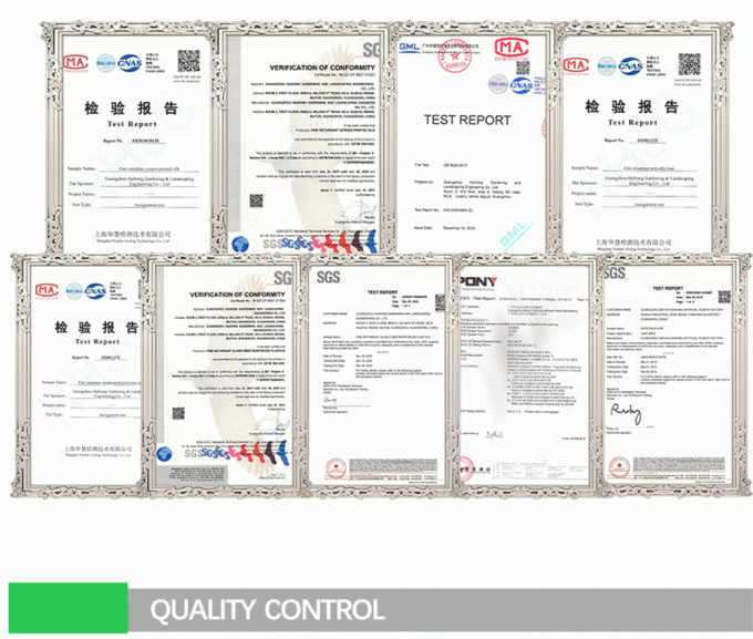 Plant Faux Artificial Scholar Tree Indoor Green Tree Fire Retardant 8