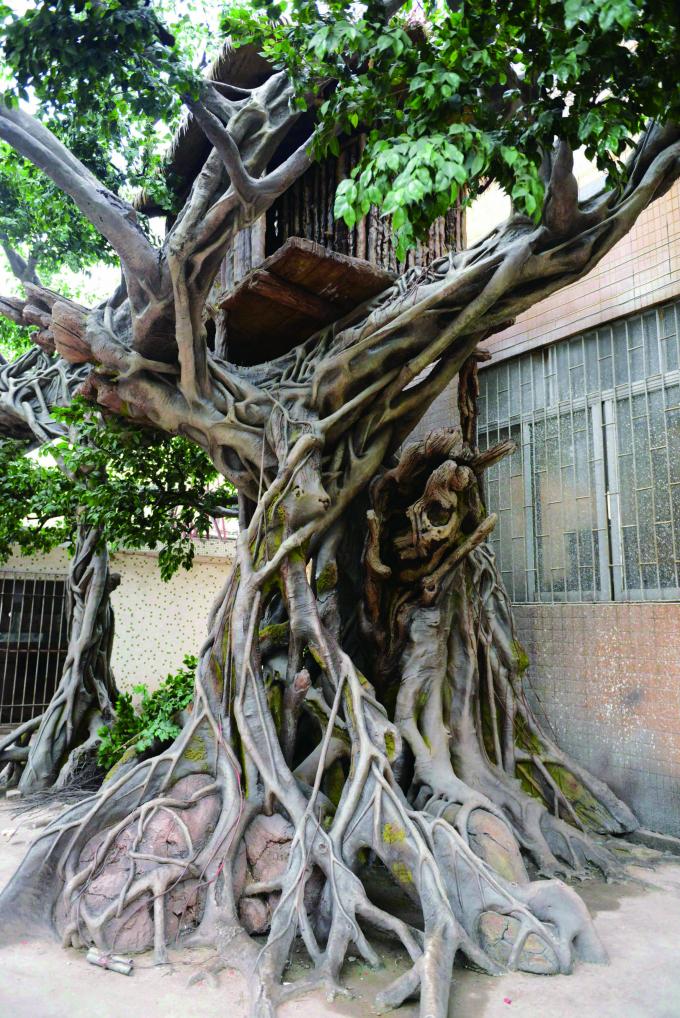 3m Artificial Landscape Trees Large Ficus Simulating Century Old Trees