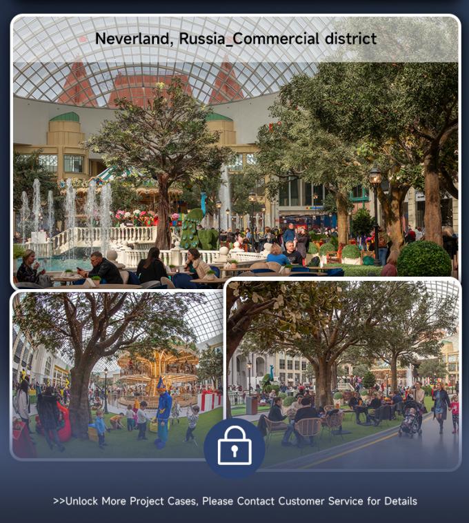 Customized Large Olive Artifical Tree Simulation Indoor Restaurant Decoration 7