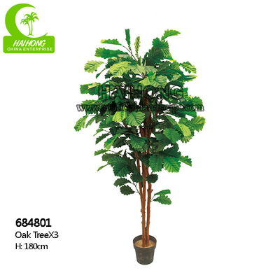 H180cm lifelike Artificial Potted Floor Plants With Nature Trunk