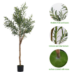 160cm Artificial Landscape Olive Tree Bonsai For Hotels Cafe No Nursing Evergreen