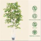 Outdoor Indoor Artificial White Birch Tree Plants Architectural Landscaping