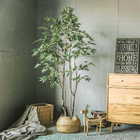 1.8m Artificial Maple Tree No Nursing Plant Custom Color Real Stem Fabric Leaves