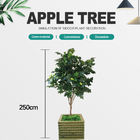 Architectural Landscaping Artificial Fruit Plant Bathroom Decorative Apple Tree