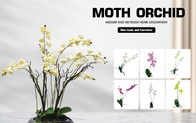 Custom Color 117cm Artificial Orchids For Table Simulated From European Orchid