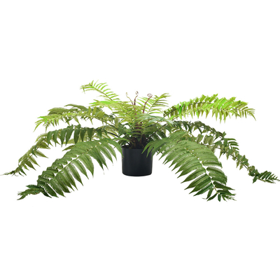 Mini Artificial Fern Plants For Architectural Landscaping