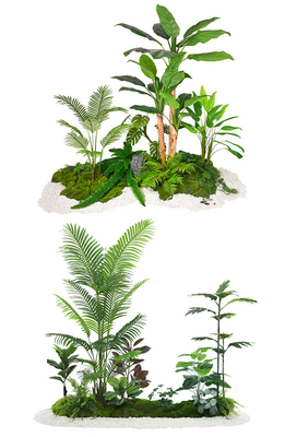 24" Plastic Home Decoration Plant Artificial Landscape Foliage Non Toxic