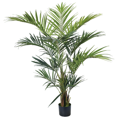 Lifelike Artificial Indoor Palm Trees Plants​ Areca Palm, Lifelike Floor Decor For Home & Office
