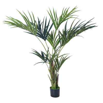 Lifelike Artificial Indoor Palm Trees Plants​ Areca Palm, Lifelike Floor Decor For Home & Office