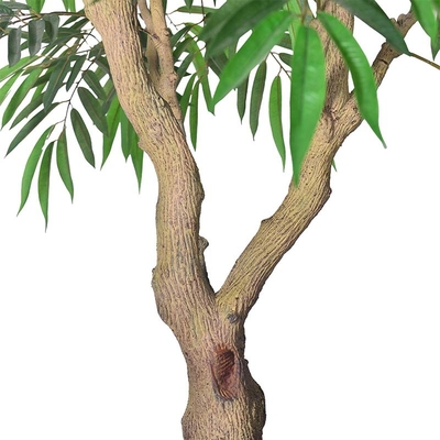 Factory Sale 280cm artificial potted plant faux weeping fig tree for Elegant Indoor decoration