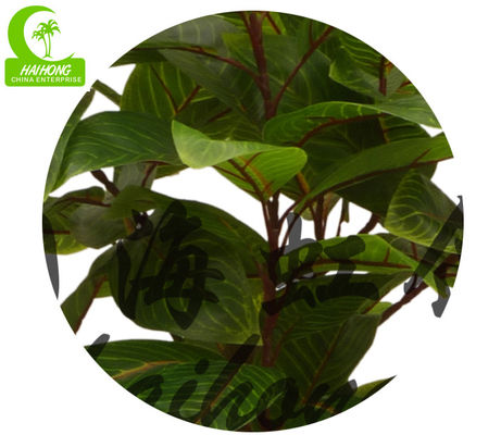 Factory Handmade Hot Selling Popular Artificial Zebra Plant With Pot