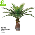 Aesthetic Height 280cm Artificial Tropical Tree For Office Decoration
