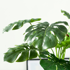 Nordic Bonsai Evergreen Monstera Artificial Potted Plant Ornament