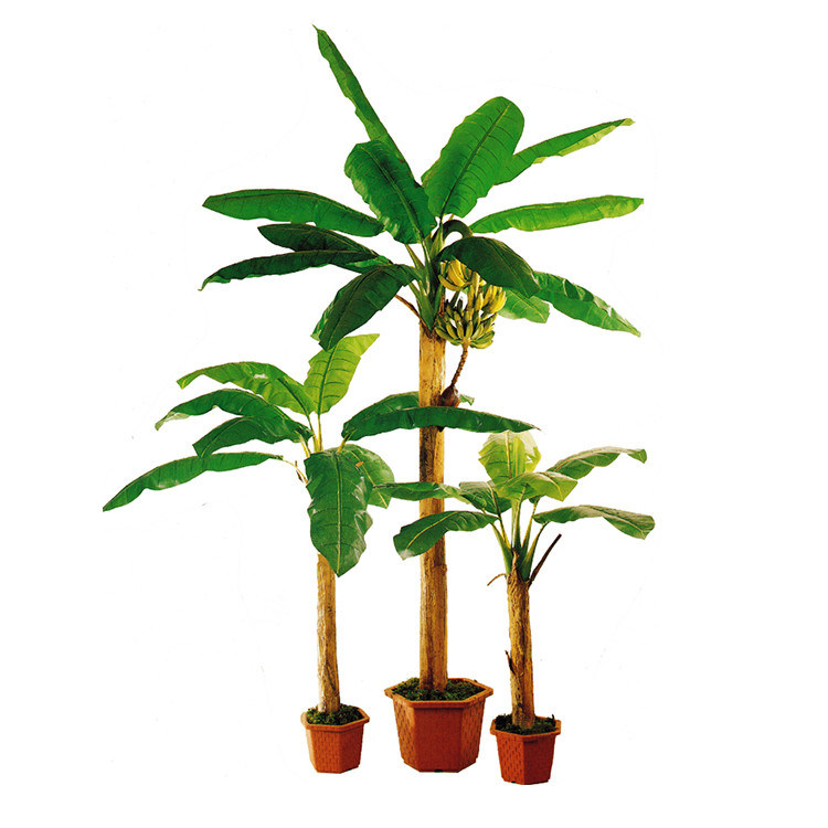 Factory Handmade Real Touch High Quality Artificial Banana Tree For