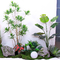 No Caring Artificial Landscape Trees With Lily Bamboo Monstera Small Plants Evergreen