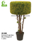 Wiind Resistance 110cm Artificial Boxwood Tree , Fake Topiary Plants Round Shape