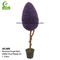 Water Drop Shape 5ft Artificial Topiary Tree , Faux Topiary Balls In Pots
