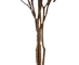 210cm Height Artificial White Magnolia Tree Fire Resistance