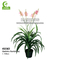 100cm Tall Real Touch Artificial Potted Flowers 42 Leaves Home Decoration