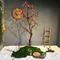 Garden Bonsai Artificial Persimmon Tree Retro Style Landing Fruit Plant