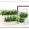 Mini Artificial Potted Floor Plants Plastic Eucalyptus Set For Desk Decoration