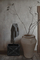 Black Vintage Vase Nordic Artificial Plants Pot Floor Large Home Office Decorative Ornaments