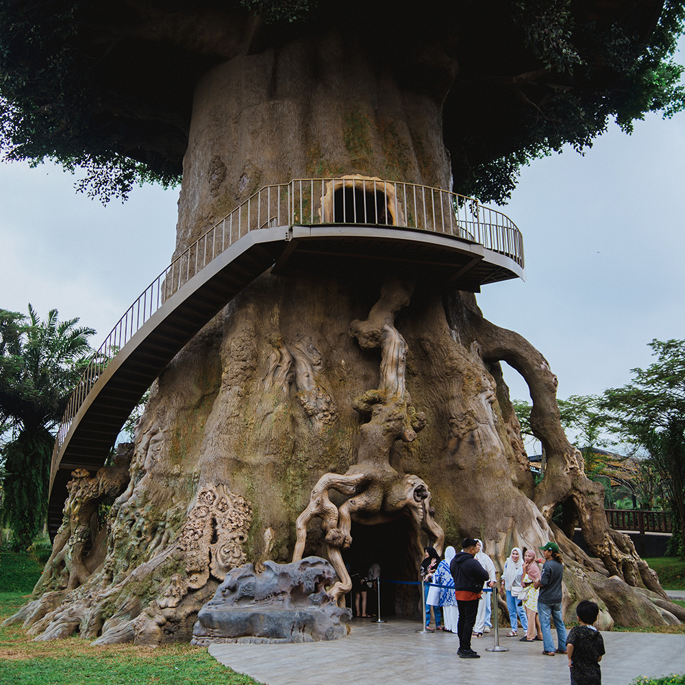 30m Tall Magic Treehouse for theme park – Artificial House Trees of ...