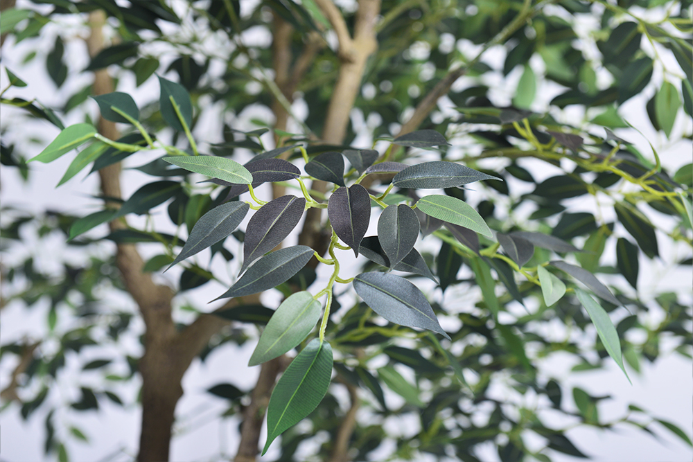 Lifelike Artificial Mini Ficus Tree - Artistic Trunk in 7.5FT/9.2FT ...
