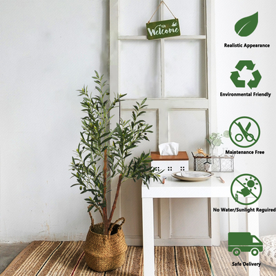 120cm Artificial Olive Tree Furniture Gardening Landscaping Restaurant