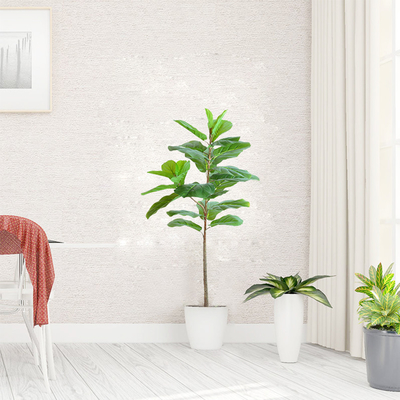 120cm 160cm Artificial Ficus Lyrata House Floor Plants Evergreen Refreshing Plants