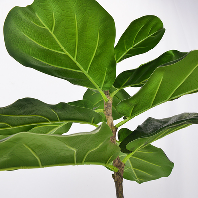 Harmless Artificial Ficus Lyrata 65cm Indoor Potted Plant For Garden Decor