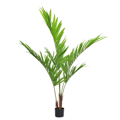 Anti Aging Artificial Landscape Trees Indoor Potted Plant Areca Palm