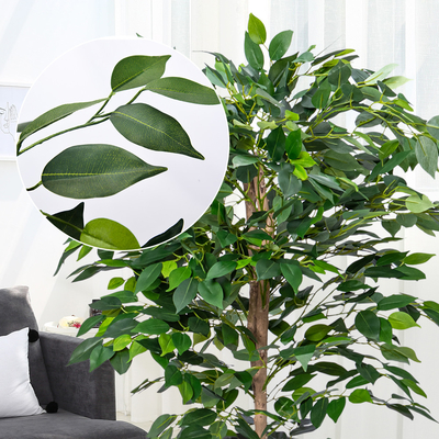 Flame Retardant H180cm Artificial Ficus Plant , Ficus Fake Tree Natural Look